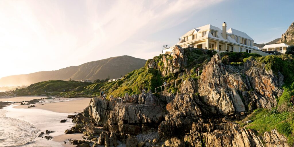 Birkenhead House exterior showcasing luxury in South Africa's coastal retreats.